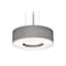 Afx Montclair 15" LED Pendant - Grey MCP1524LAJUDSN-GY - alternate 1